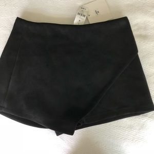 LF Seek wrap skort, faux suede